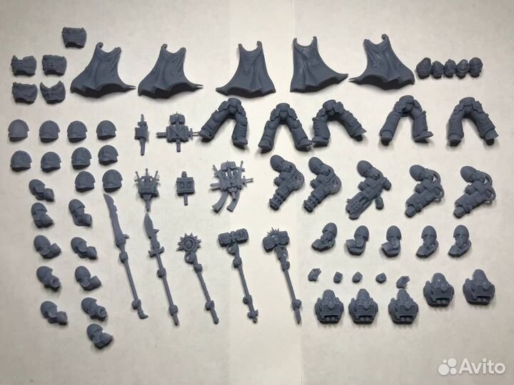 Warhammer 40000 миниатюры Grey Knights Terminators