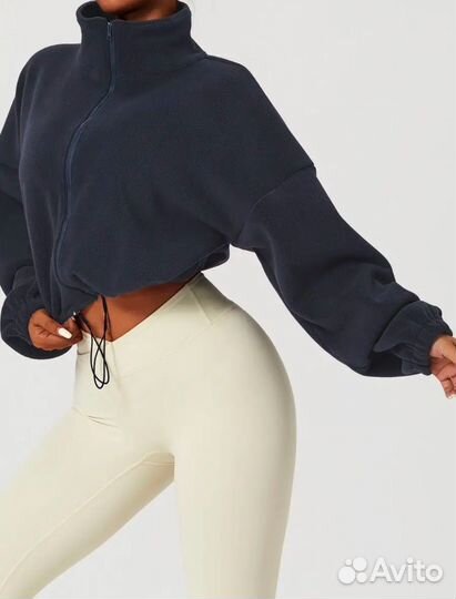 Кофта теплая на молнии