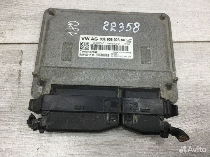 Эбу двс Skoda Fabia универсал cgpa 2011