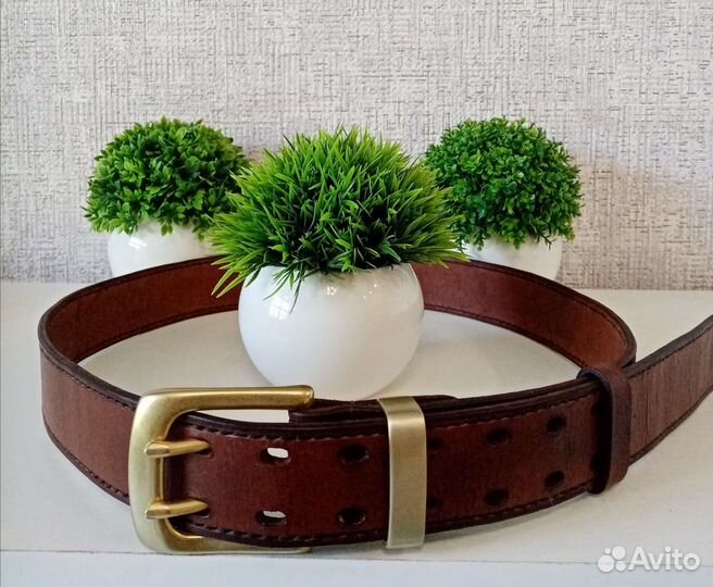 Кожаный ремени ручной работы