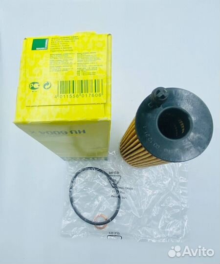 Фильтр масляный HU6004X Mann BMW