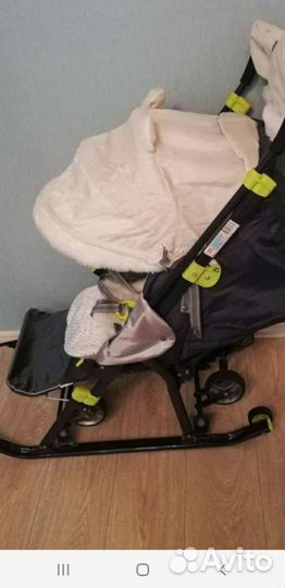 Санки коляска ника 7 2