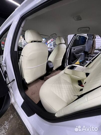 Авточехлы из экокожи Hyundai Sonata (LF) Автопилот