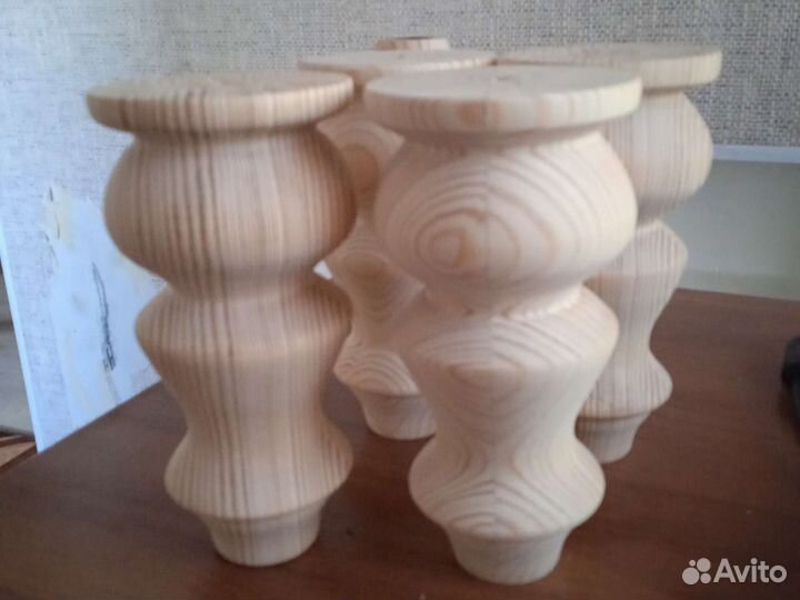 Ножки для мебели дерево новые