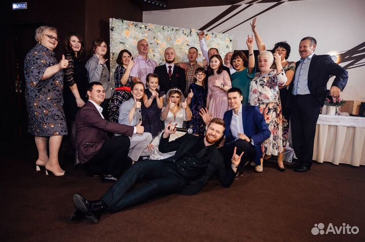 Ведущий c диджем на свадьбу, юбилей