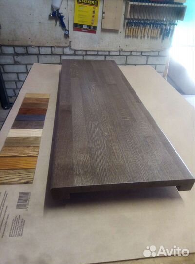 Подоконник из дерева