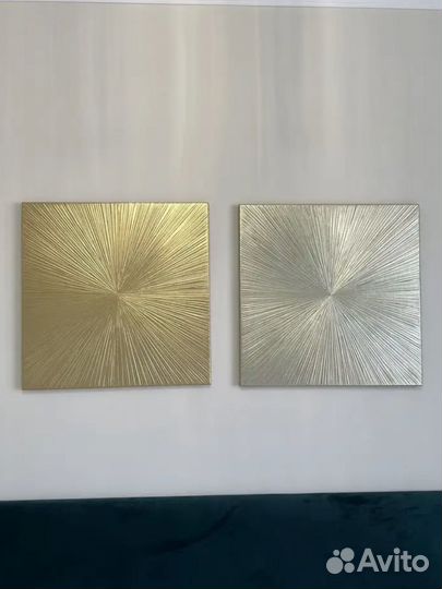 Интерьерная картина текстурная барельеф