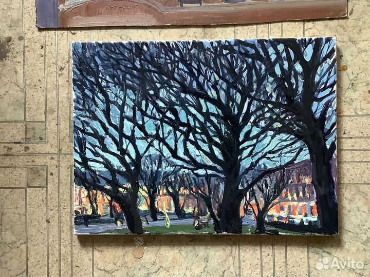 Этюды живопись