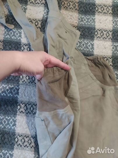 Джинсовый сарафан для беременных