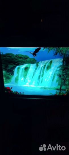 Живая картина - ночник, водопад