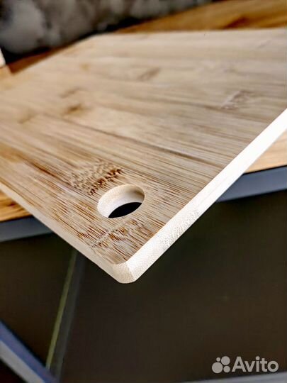 Доска кухонная деревянная бамбуковая