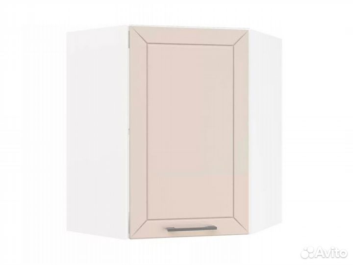 Кухня Кельн корпус шву 600х600 бел фасад шву 600х6