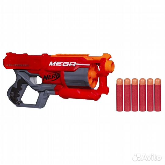 Бластер Nerf Mega Циклон-шок