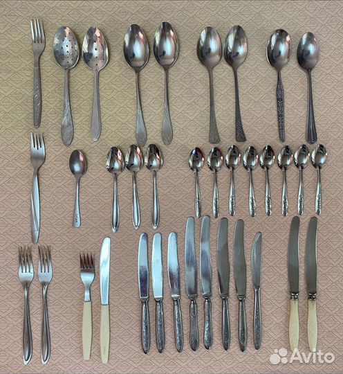 Ложки вилки нержавейка СССР