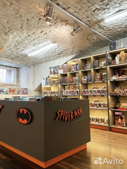 Комиксшоп / магазин. Товарный остаток включен