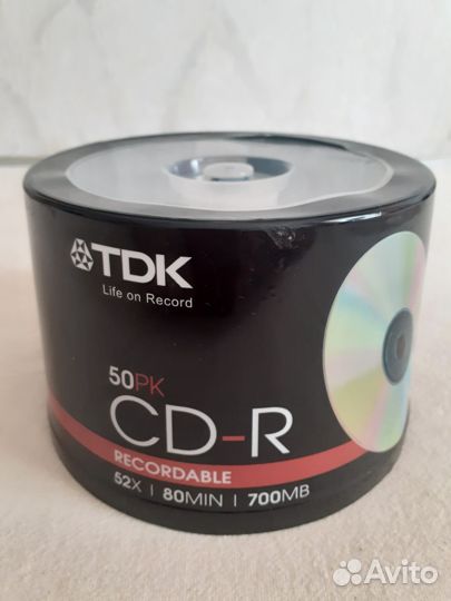Диски-болванки TDK cd-r