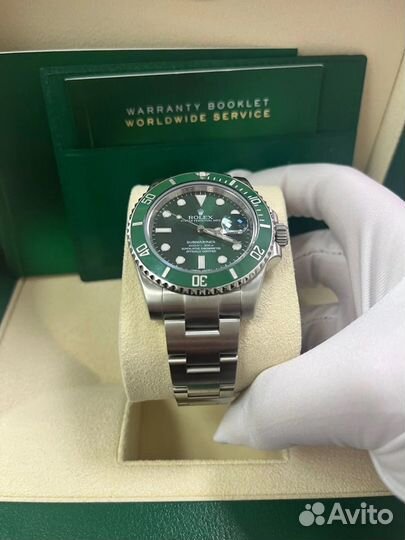 Часы Rolex Submariner date 40mm hulk