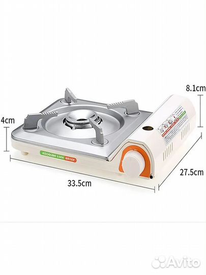 Газовая плита туристическая, 3,5кВт