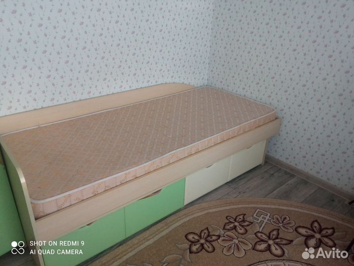 Детская кровать от 3 лет с матрасом бу