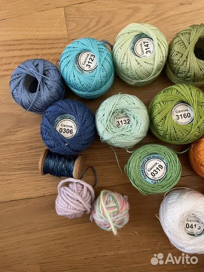 Нитки для вязания ирис, пряжа, диск кумихимо