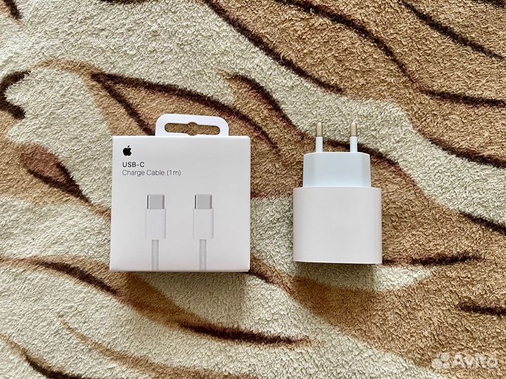 Зарядка на iPhone 15 USB-C