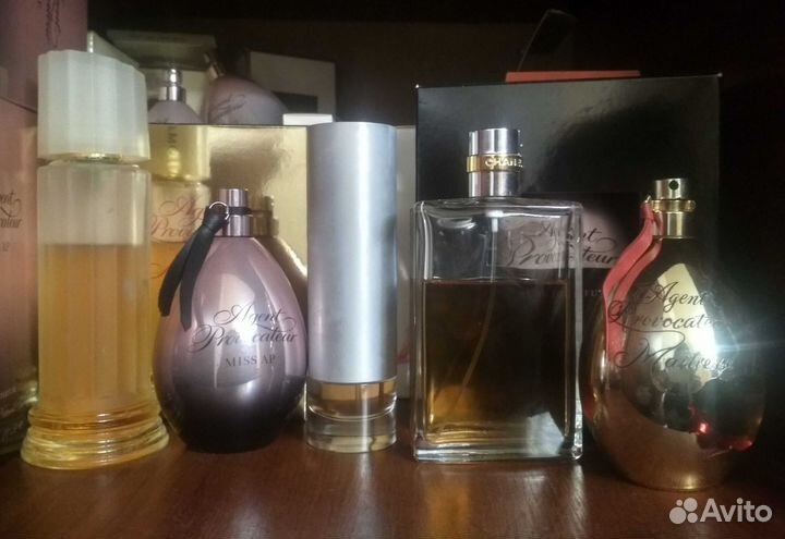 Agent Provocateur, Chanel, Molecule Iris,Biagiotti