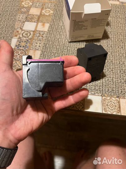 Катриджи цвет и чб для HP 123