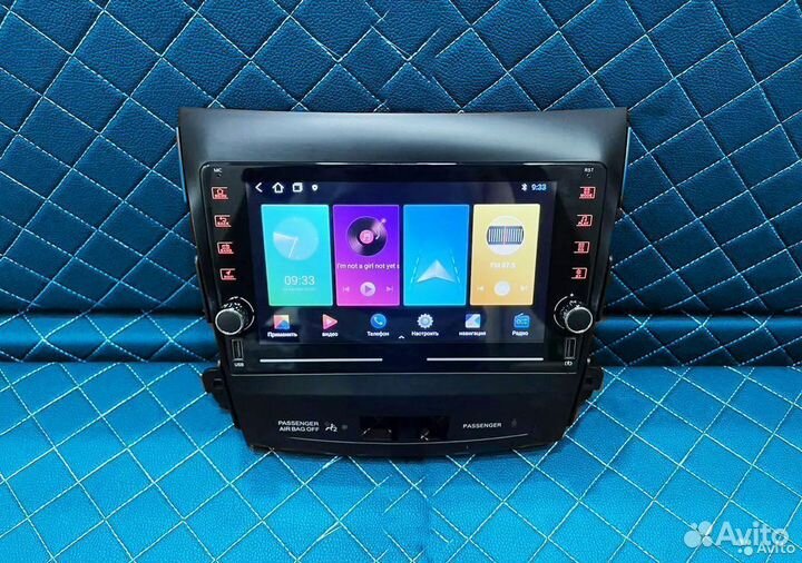 Магнитола Mitsubishi Outlander XL Android 11 IPS