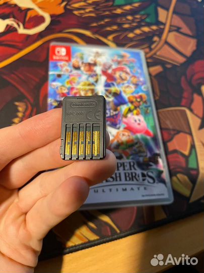 Super smash bros ultimate картридж