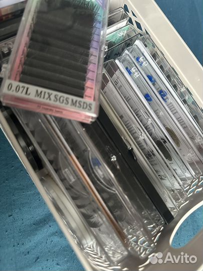 Готовые пучки для наращивания ресниц