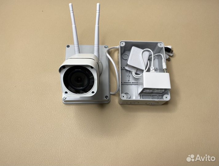 Камера видеонаблюдения с сим картой 5мп. Монтаж