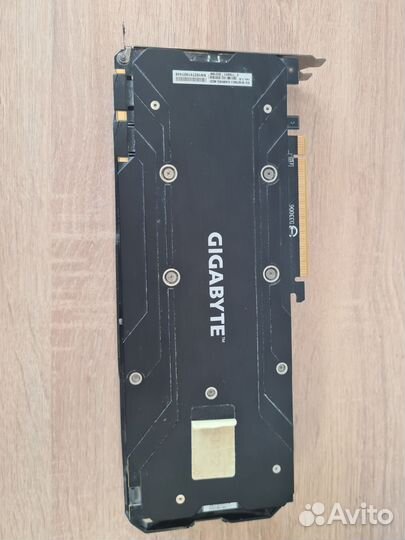 Видеокарта GeForce GTX 1070 Gigabyte