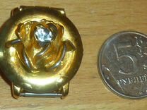 Часы Masoda кварц позолоченные Gold Electroplated