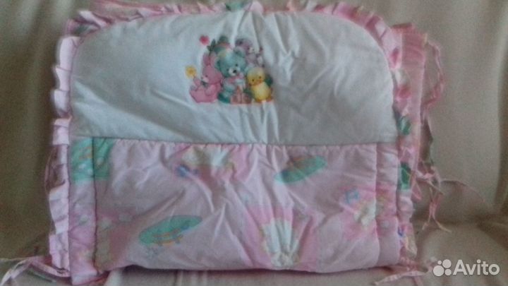 Бортики для детской кроватки