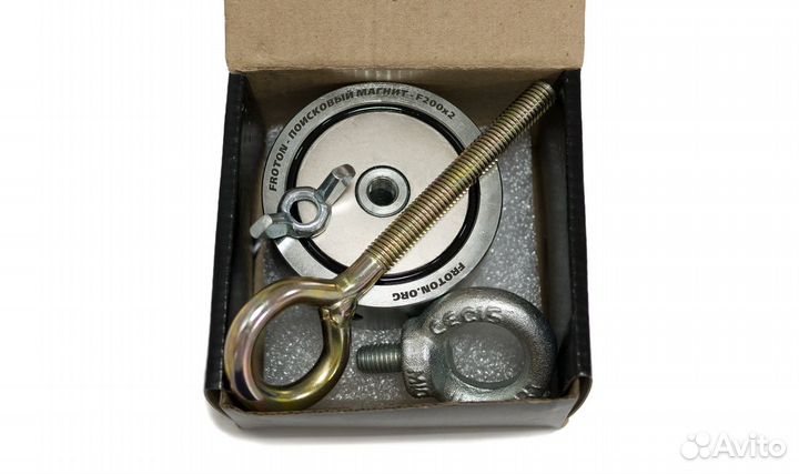 Магнит поисковый froton F200х2кг (двухсторонний)