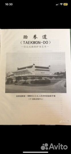 Энциклопедия таеквондо на китайском языке
