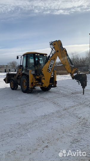 Экскаватор погрузчик JCB (ямобур+гидромолот)