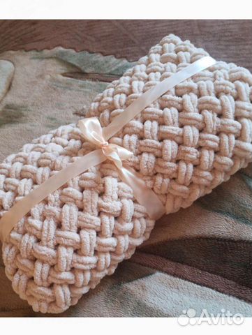 Плед ручной работы