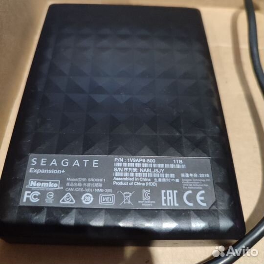 Внешний жёсткий диск HDD Seagate Expansion 1TB