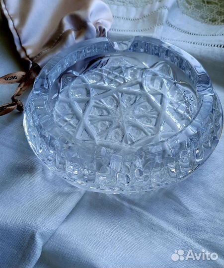 Хрустальная пепельница СССР