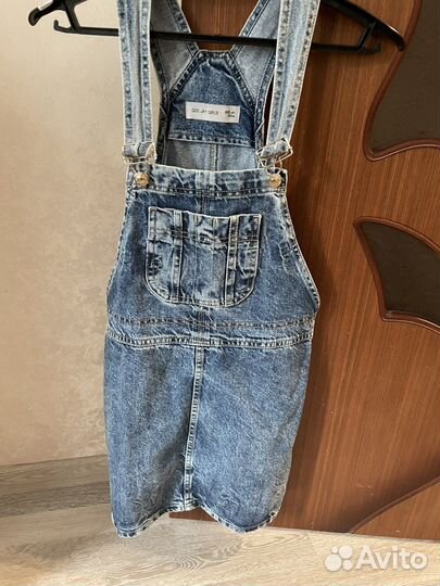 Джинсовый сарафан