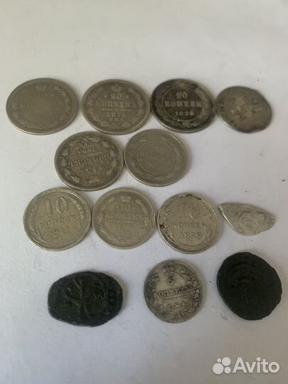 Кресты монеты серебрянная дожка