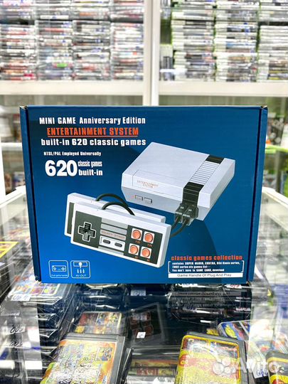 Денди игровая приставка Dendy 620 игр новая