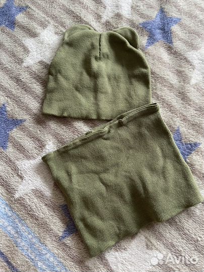 Шапка и снуд для мальчика