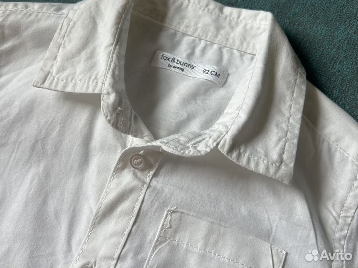 Рубашка белая 92