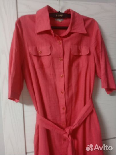 Платье женское летнее 50-52 лен