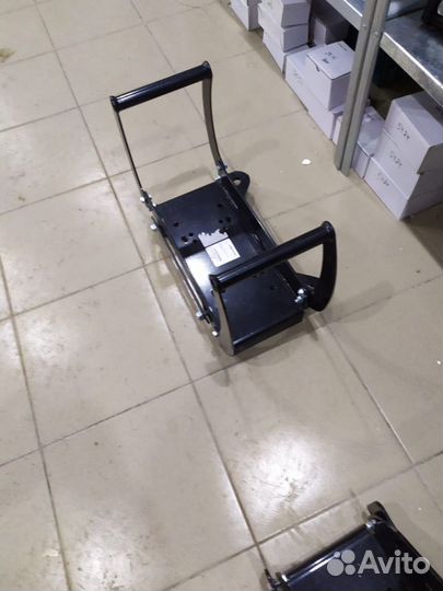 Площадка съёмная под лебедку с ручками, под лямки