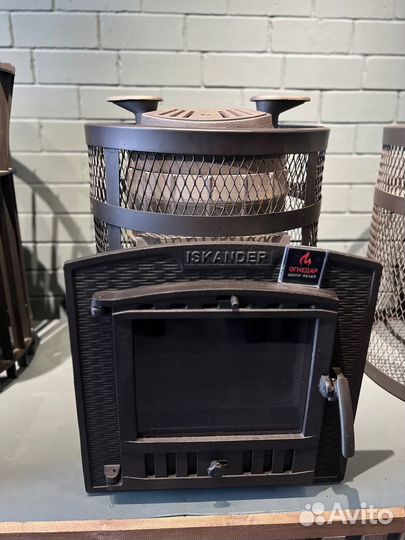 Чугунная печь для бани Искандер Технолит