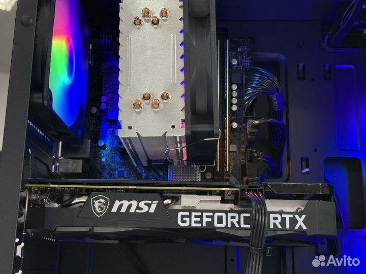 Игровой пк Все новое i5-12400f Rtx 3060-12gb