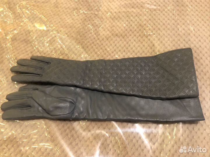 Перчатки женские кожаные 6.5